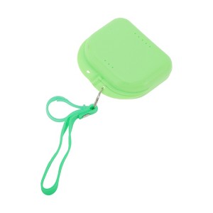 Unique Bargains Compact Braces Box with Lanyard 1 Pc - 1 of 4