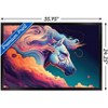 Trends International Wumples - Horse In The Sky Framed Wall Poster Prints - 3 of 4