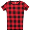 Just Love Pajamas for Girls Snug-Fit Cotton Girls PJ Set Short Sleeve Tee & Shorts - 2 of 3