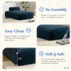Kumasinova Minimalist 72" Oversized Modular Sofa, Right-handed Face, Foam-Filled Sofa Bed, Free Combination, No Assembly Required - 3 of 4