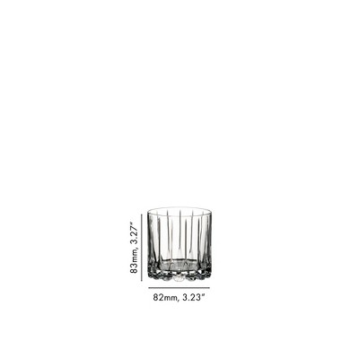 Riedel 10 fl oz Clear Glass Rocks Set