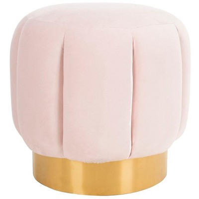 Maxine Channel Tufted Ottoman  - Safavieh