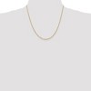 Black Bow Jewelry 1.85mm, 14k Yellow Gold, D/C Quadruple Rope Chain Necklace - 2 of 4