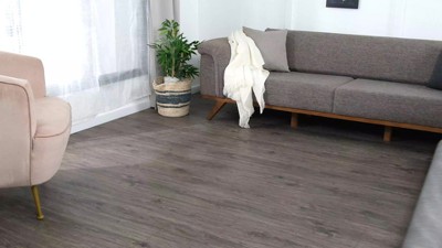 Cream Geometric Wave Synthetic Area Rug, 2'0" x 3'1"