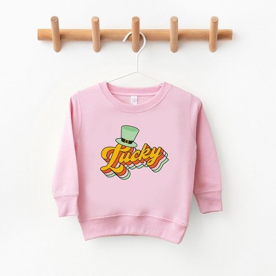 The Juniper Shop Retro Lucky Hat Toddler Graphic Sweatshirt