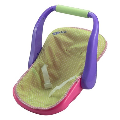 Target baby cheap doll car seat