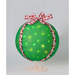 BrylaneHome Pre-Lit Pop-Up Green Ornament - 1 of 1