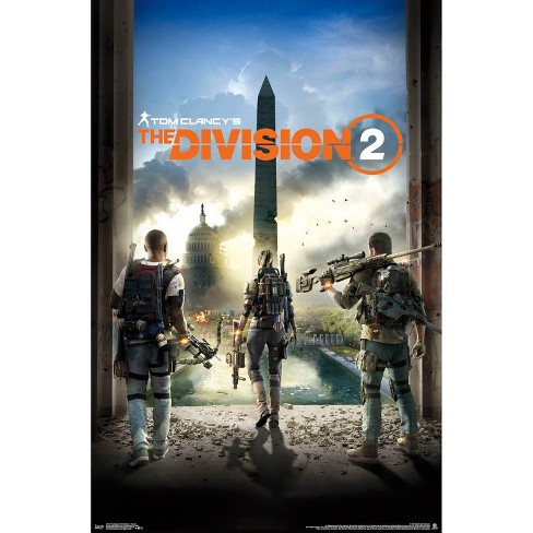 34x23 Tom Clancys The Division 2 Key Art Unframed Wall Poster Print Trends International - 