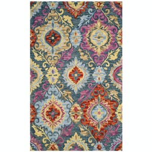Suzani SZN376 Hand Hooked Indoor Area Rug  - Safavieh - 1 of 2
