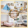 Toy Storage Organizer with 8 Toy Bins, 54.7" Wide Toddler Bookcase Storage Cabinet, Toy Organizers and Storage, Kids Bookshelf and Bookcase - 4 of 4