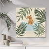 Courtside Market Safari Cheetah Bath Gallery-Wrapped Canvas - 2 of 4