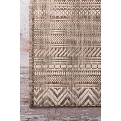 Erlinda Beige 3' x 5' Synthetic Outdoor Area Rug