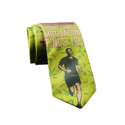 Coolest Pop Necktie Novelty Ties for Men Funny Ties for Dad Hilarious Neckties for Guys - Crazy Dog Tie