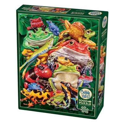 Cobble Hill Frog Business Jigsaw Puzzle - 1000pc