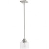 Livex Lighting Aragon 1 - Light Pendant in  Brushed Nickel - 4 of 4