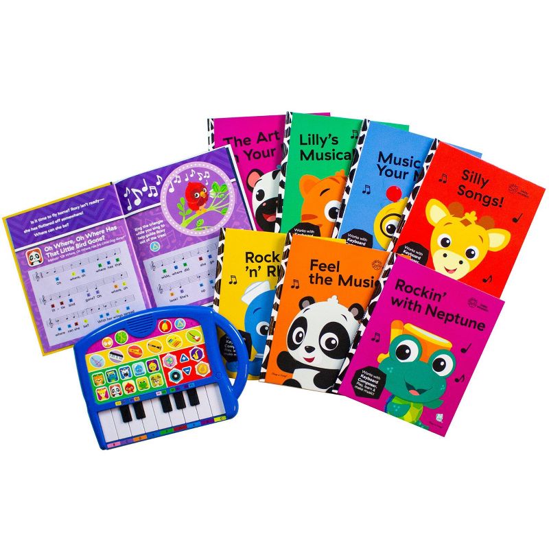 Baby Einstein My First Music Fun Keyboard Composer &#38; 8 Book Library Boxed Set - PI Kids, 2 of 16