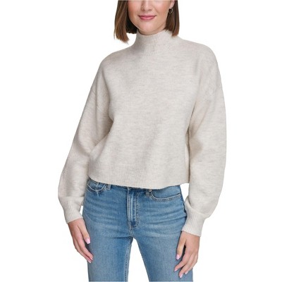 Calvin Klein Womens Boxy Pullover Sweater
