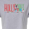 Women's - Trolls - Holly Jolly Troll Cooper Cropped Graphic T-Shirt - image 2 of 4