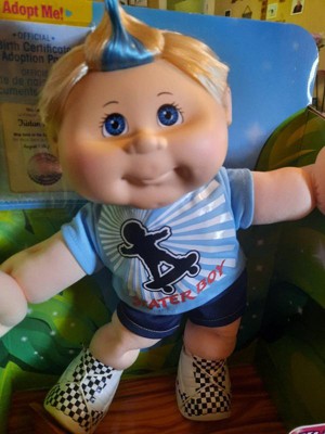 Cabbage patch kid 2024 boy blonde hair