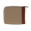 Buxton Men's RFID Canvas and Leather Zip Around Wallet - 2 of 3