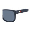 Tommy Hilfiger TH 1556/S 8RU_KU Unisex Rectangle Sunglasses Blue Red 56mm - 3 of 3