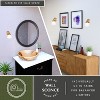 VAXCEL Huntley LED Compatible Farmhouse Bathroom Vanity Wall Fixture White Schoolhouse Glass - 3 of 4