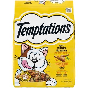 Temptations Tasty Chicken Flavor Dry Cat Food - 1 of 4