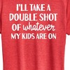 Women's - Instant Message - Double Shot Of Whatever Short Sleeve Graphic T-Shirt - 2 of 4