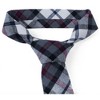 Men's Checkered 2.75 Inch Wide And 57 Inch Long 100% Cotton Neckties - 4 of 4