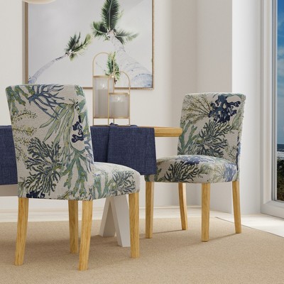 eLuxury Upholstered Coastal Dining Room Chair