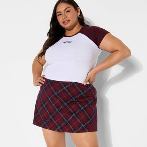 Women's Mini A-Line Skort - Wild Fable™ - 1 of 3