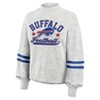 NFL Buffalo Bills Women's Oatmeal Heather Crew Neck - 2 of 3