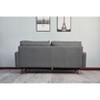 Linen Sofa Modern Couch Comfy Loveseat with Wooden Legs for Living Room, Bedroom, Office - 4 of 4