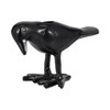 Bird Candle Holder - Aluminum Metal Taper & Pillar Candle Stand - Rustic Accent for Home, Office, Living Room & Bedroom -4" Black - 3 of 4