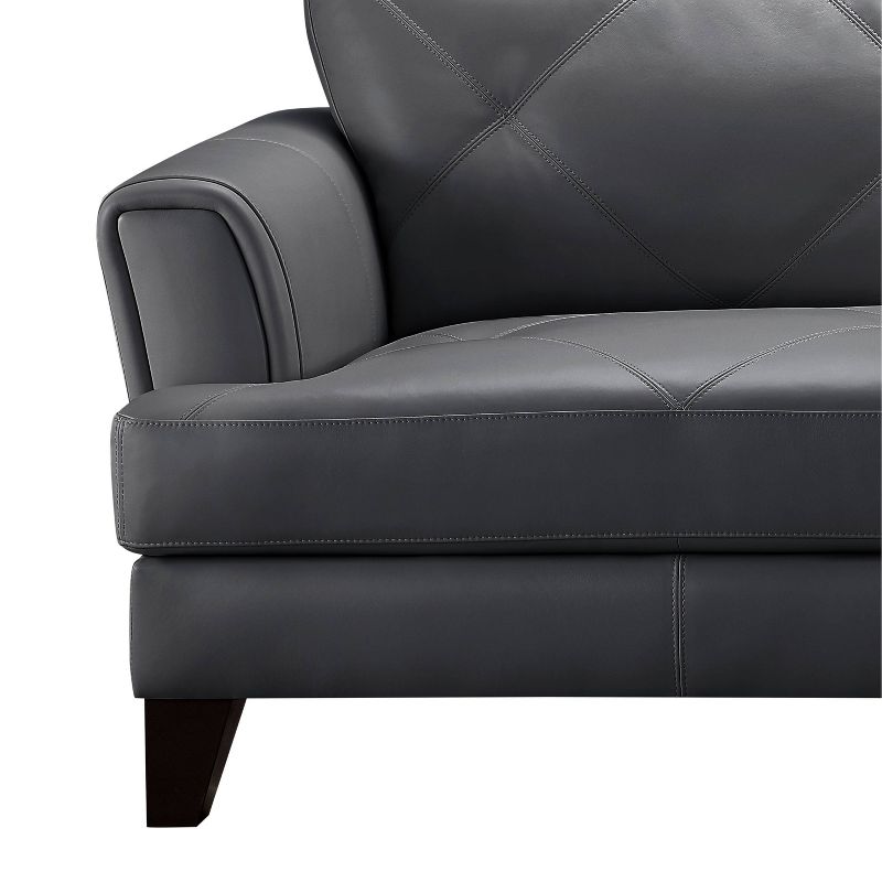 Savannah Leather Chair - Abbyson Living, 6 of 8