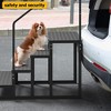 TROPOW RV Steps with Handrail, Portable Pool Ladder Hot Tub Steps with Handrail, 660 Lbs Load Capacity RV Stairs - 4 of 4