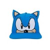 Sonic The Hedgehog Big Face Youth Blue Snapback Hat - 2 of 4