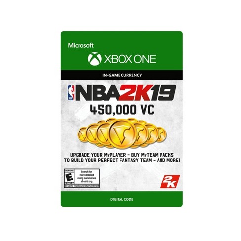 Nba 2k19 450 000 Vc Xbox One Digital Target