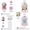 Big Dot of Happiness Beautiful Butterfly - Floral Baby Shower or Birthday Party Vertical Photo Garland 35 Pieces - 3 of 4