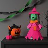 11.5" Animated Plush Witch Halloween Decorative Prop Rose Red - Hyde and EEK! Boutique™ - 2 of 3
