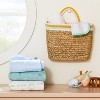 Wall Hanging Natural Woven Basket with Coiled Rope Handle - Cloud Island™ - 2 of 3
