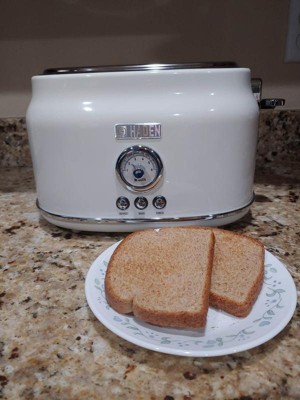 Haden Heritage 1.7 Liter Electric Kettle With 2 Slice Bread Toaster, White  : Target