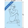 Trends International Female Form Continuous Line Unframed Wall Poster Prints - 3 of 4