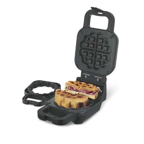 Salton Stuffed Belgian Waffle Maker Black : Target