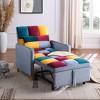 Okak Modern Convertible Sleeper Sofa Accent Chair with Pull-Out Bed,Upholstered Lounge Chair for Living Room,Bedroom,Office - 2 of 4