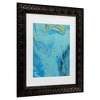 Trademark Fine Art Oliver Nolan Caribbean Blue II Matted Framed Art - 3 of 4