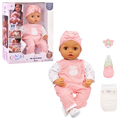 Water stuck in store baby born doll