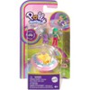 Polly Pocket Pollyville Micro Doll with Donut-Themed Spaceship and Helmet-Wearing Mini Puppy - image 4 of 4