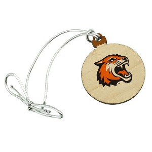 Rochester Institute of Technology Primary Logo Mini Small Tiny Wood Christmas Tree Holiday Ornament - 1 of 4