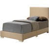 Passion Furniture Aaron Upholstered Twin Panel Bed - 2 of 3